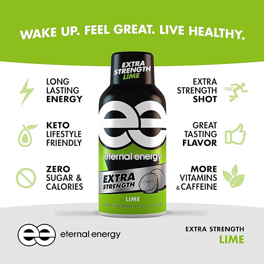 Amazon.com : LXR Biotech Eternal Energy Shot - Extra Strength