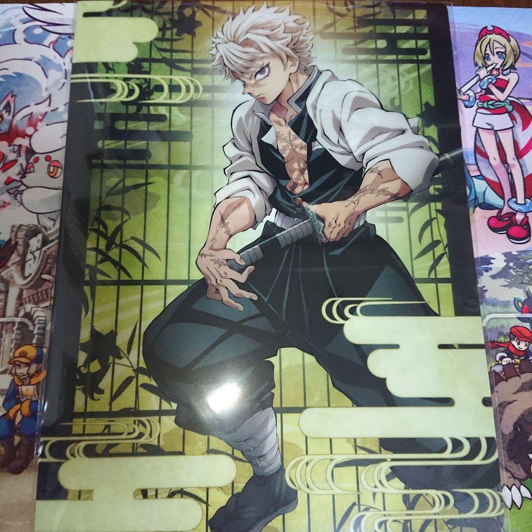 Amazon.co.jp: 鬼滅 柱稽古編 ティザービジュアル 不死川実弥 A4クリア