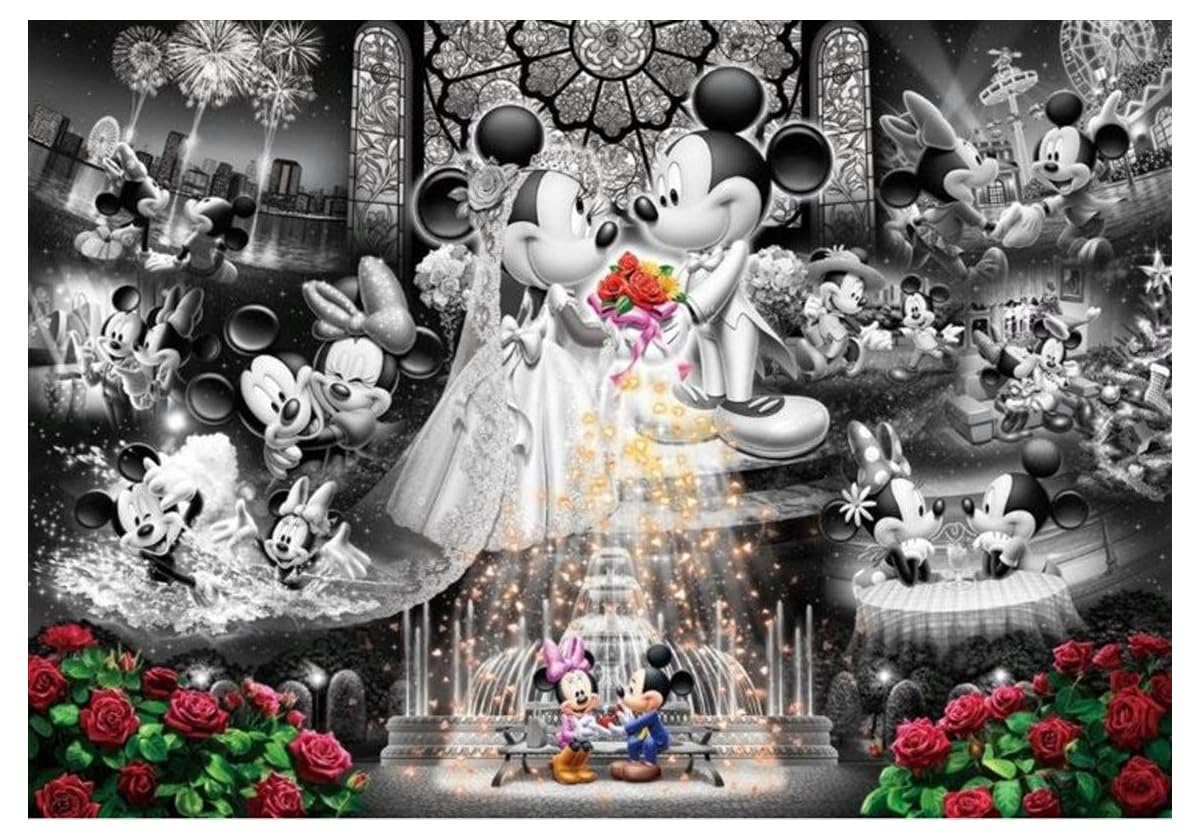 未開封】レア ミッキー＆ミニー サポーターズ ジグソーパズル 1000