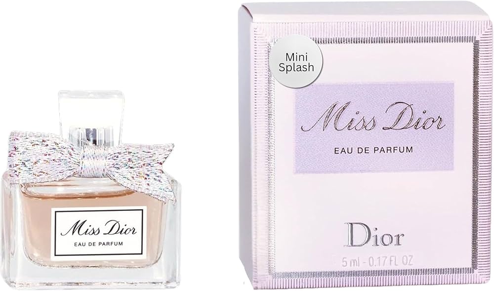Amazon.com : Miss Dior Eau de Parfum Mini Splash for Women, 0.17