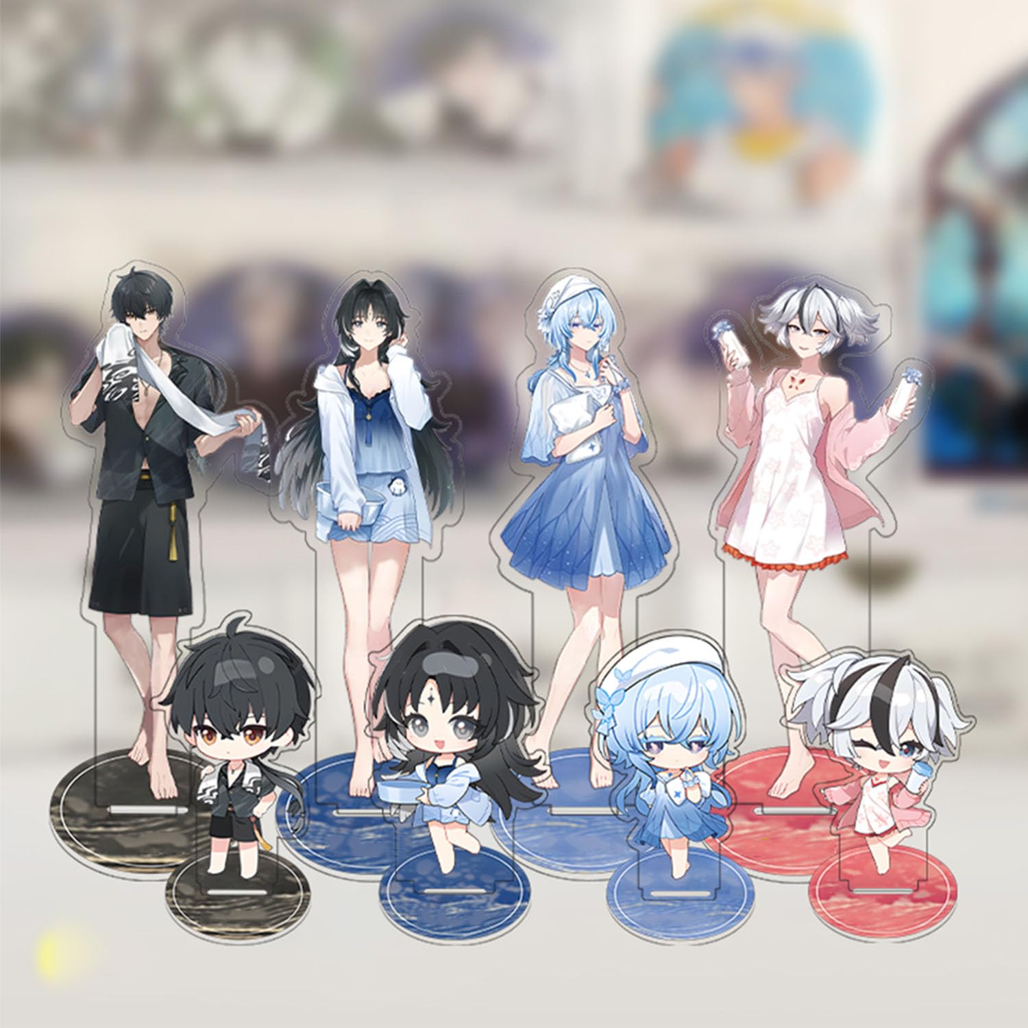 Amazon.co.jp: 鳴潮 アクリルスタンド コラボ グッズ ツバキ 秧秧