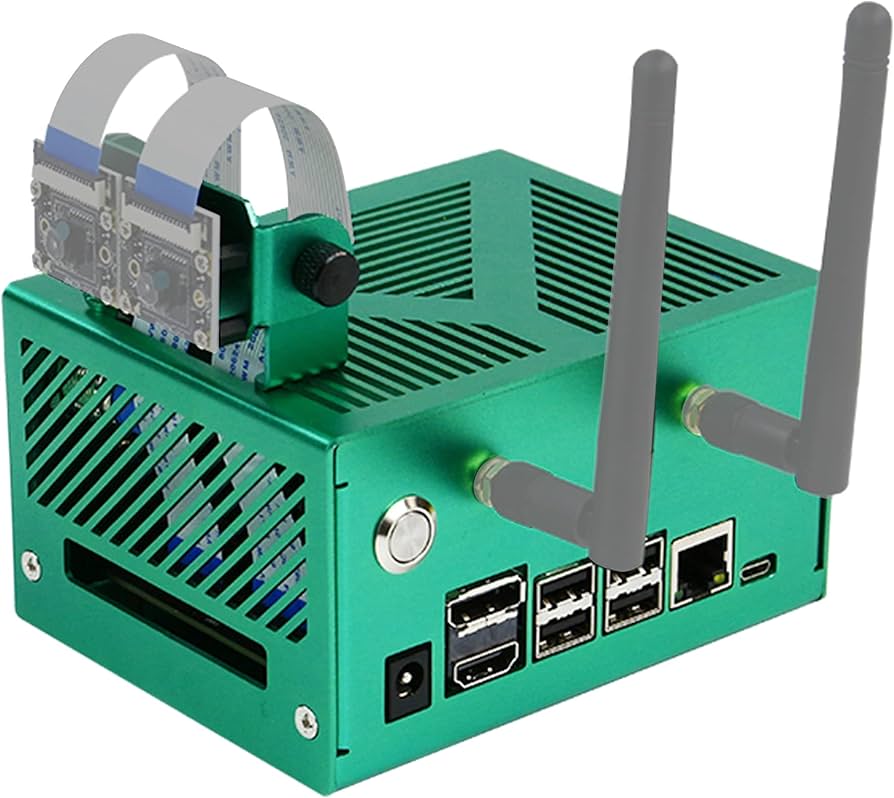 Amazon.com: Yahboom Jetson Nano Aluminum Alloy Case Compatible