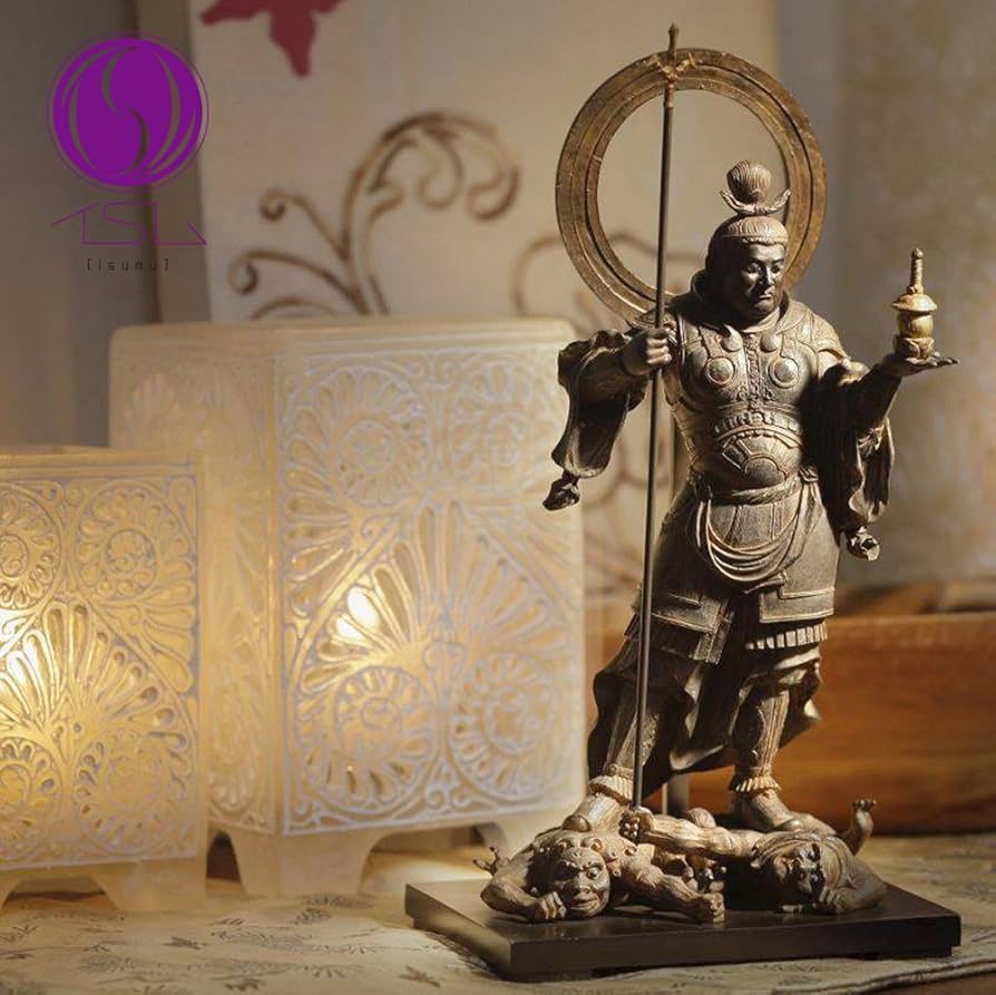 Amazon.co.jp: イスム TanaCOCORO[掌] 毘沙門天_仏像 フィギュア