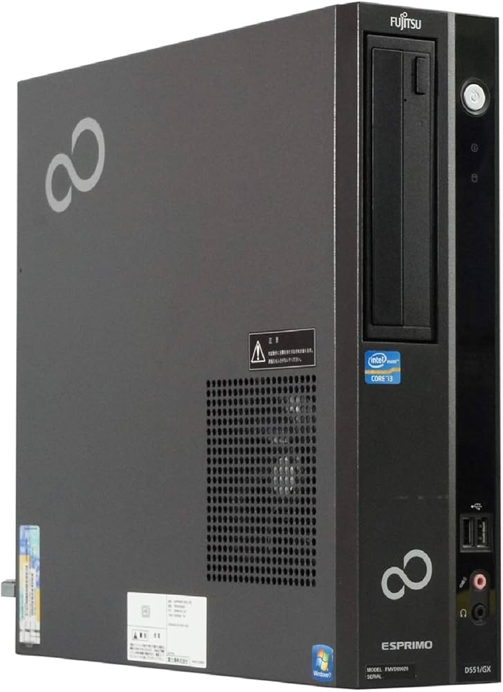 Amazon.co.jp: Fujitsu ESPRIMO D551/G(GX) Core i3 3240 3.4GHz MEM