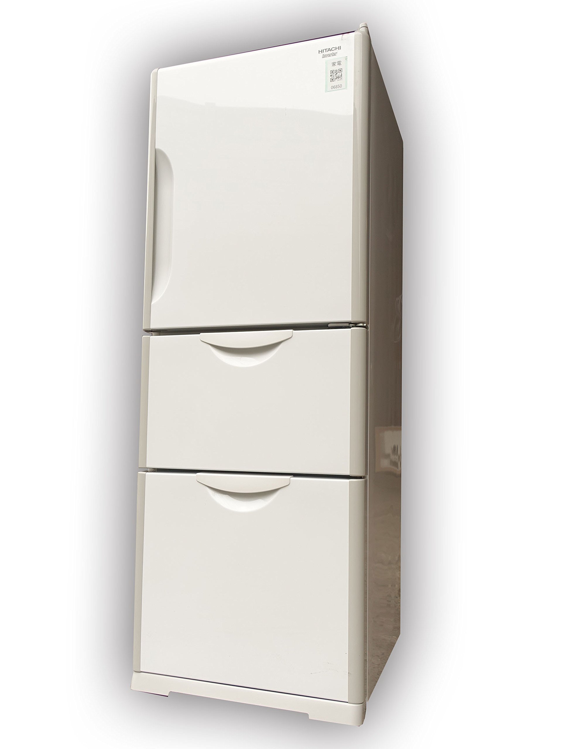 Amazon.co.jp: 日立 3ドア冷凍冷蔵庫 R-27DS (W) クリアホワイト