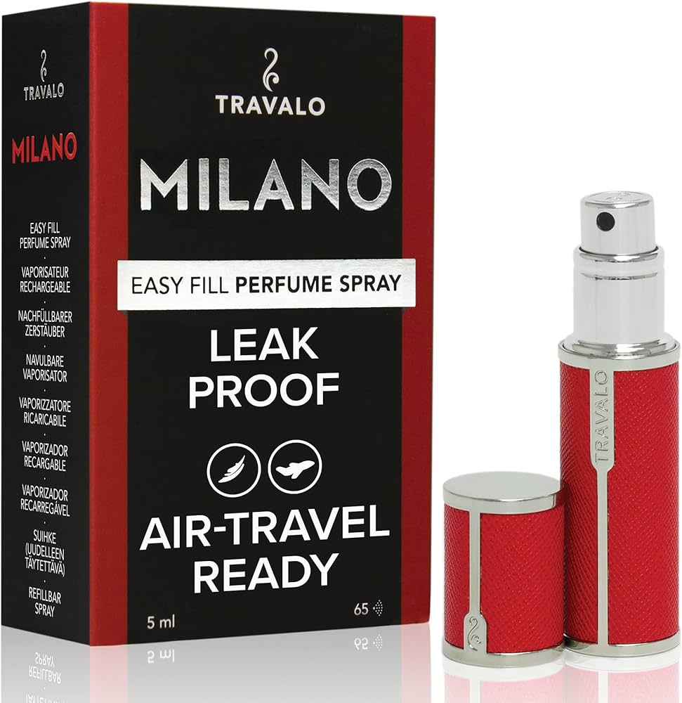 Amazon.com: Travalo Milano Perfume Atomizer - Leak-Proof and TSA