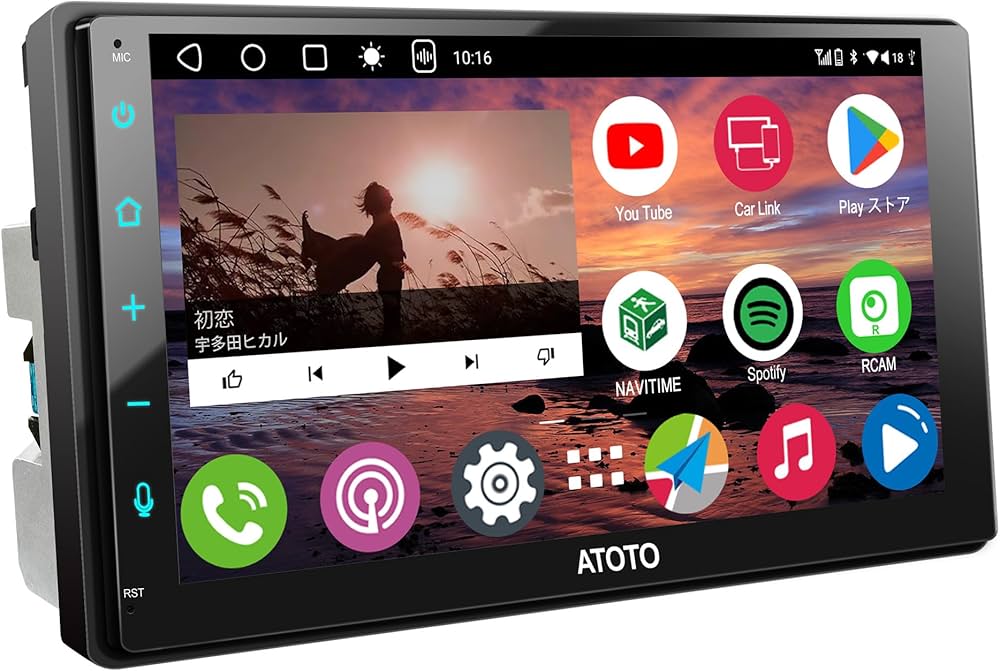 Amazon.co.jp: [4G LTE] ATOTOZONE A6 2DIN Androidナビ 8コア 4GB RAM