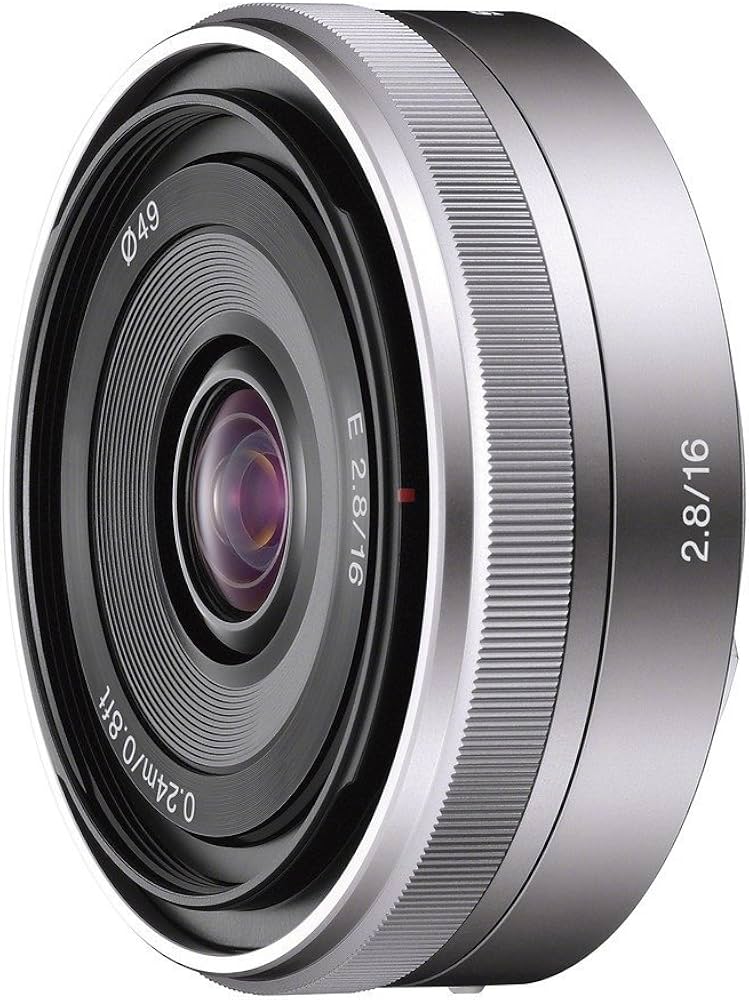 Sony Alpha 16mm F2.8 Wide-Angle E-Mount Lens for NEX-5 NEX-3