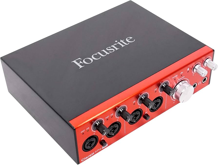 Amazon.com: Focusrite AMS-CLARETT-4PRE-USB Clarett 4Pre USB 18-In