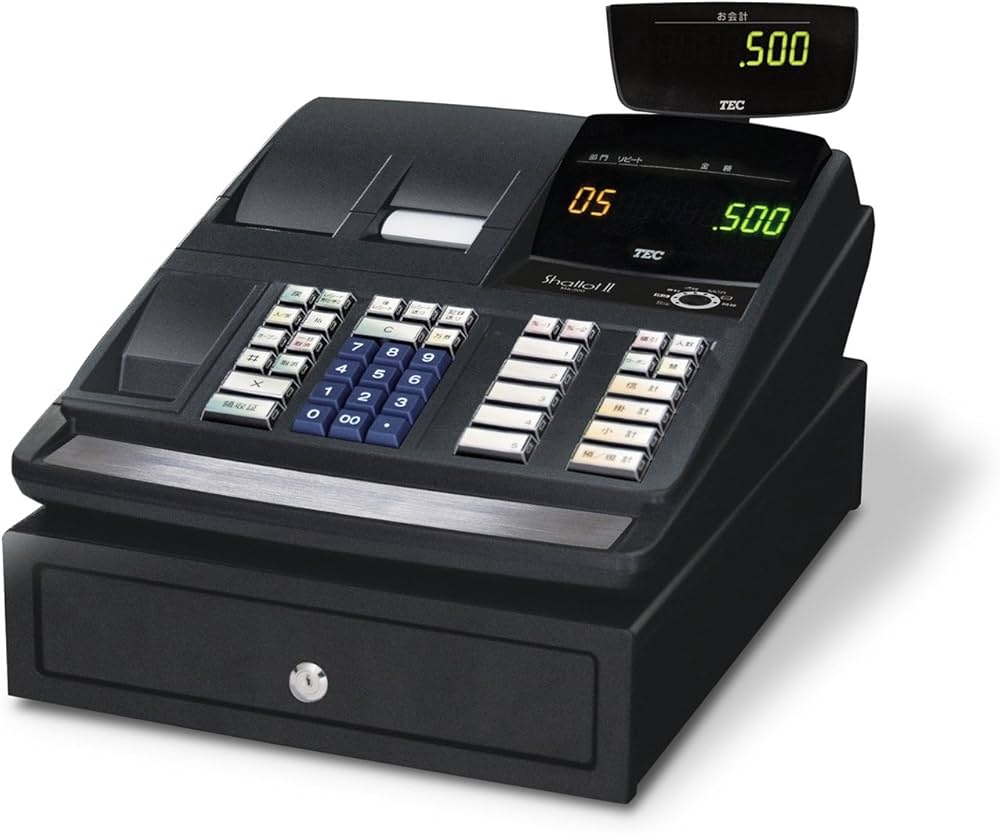 Amazon | 東芝テック 電子レジスター 5部門 MA-500-5B-R 黒