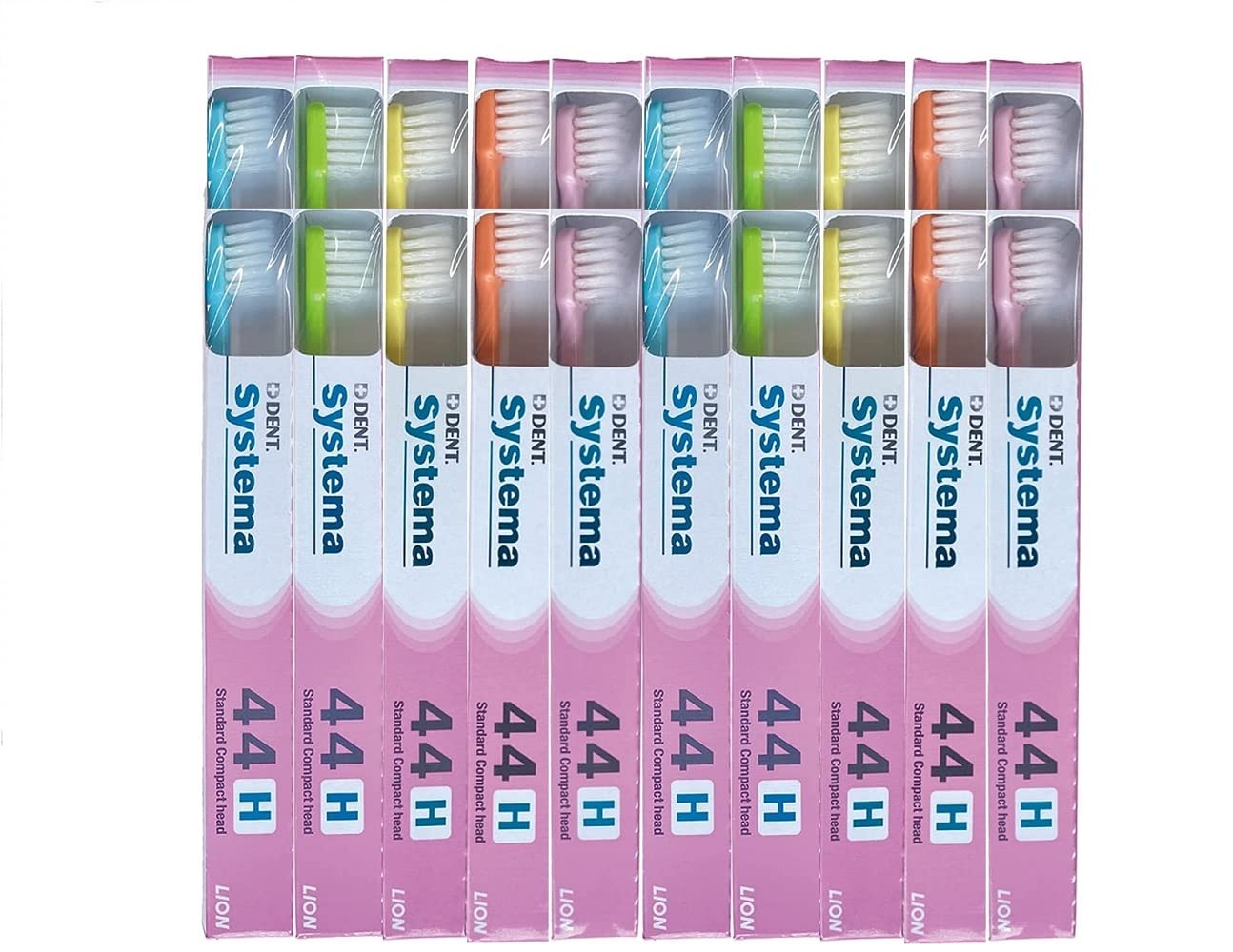 Amazon | ライオン DENT.EX システマ 歯ブラシ 20本 44H(コンパクト か