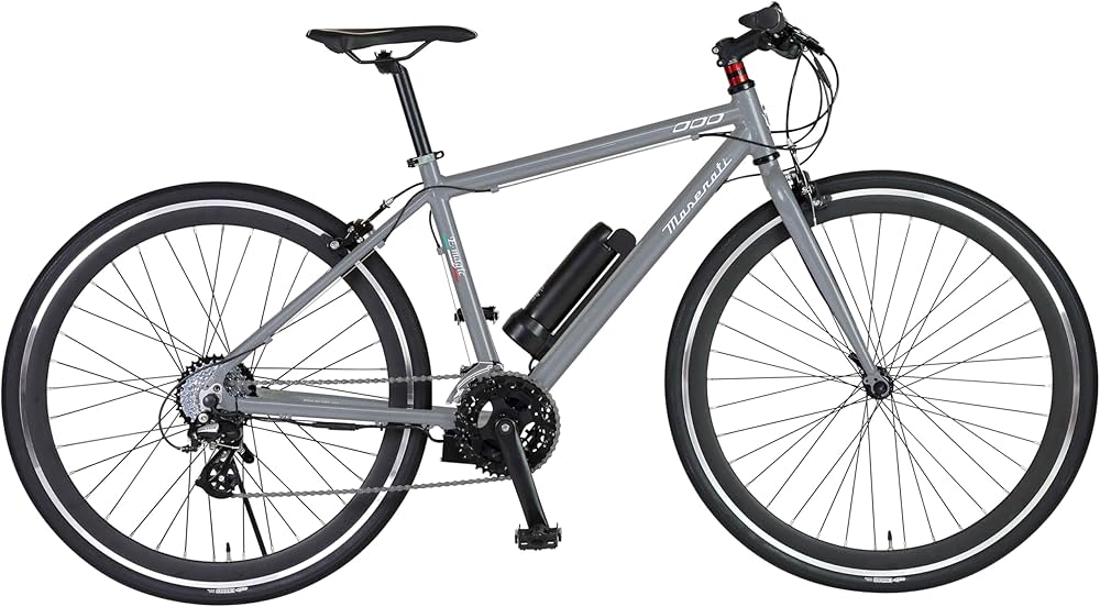 Amazon | MASERATI(マセラティ) 7016E グレー 電動アシストスポーツ