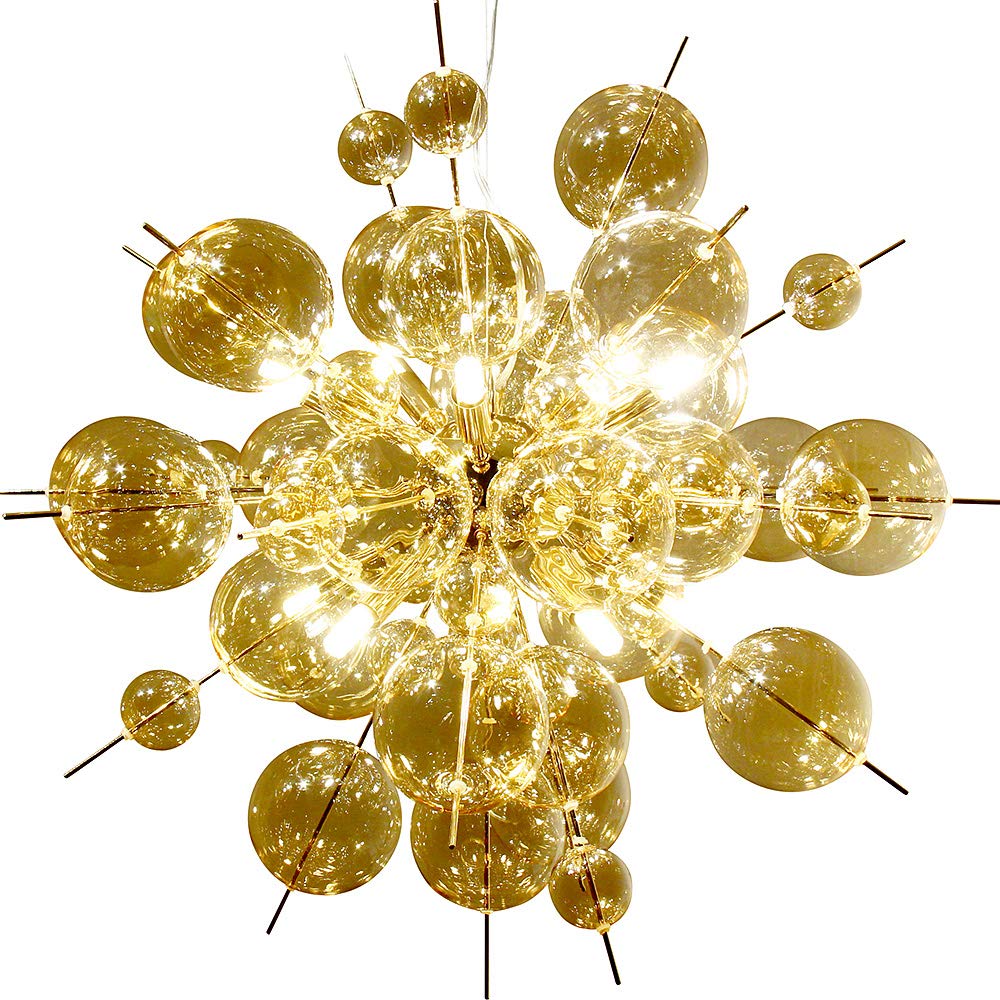 Amazon.co.jp: ムーラ バブルシャンデリア 照明器具 バブルランプ 10灯