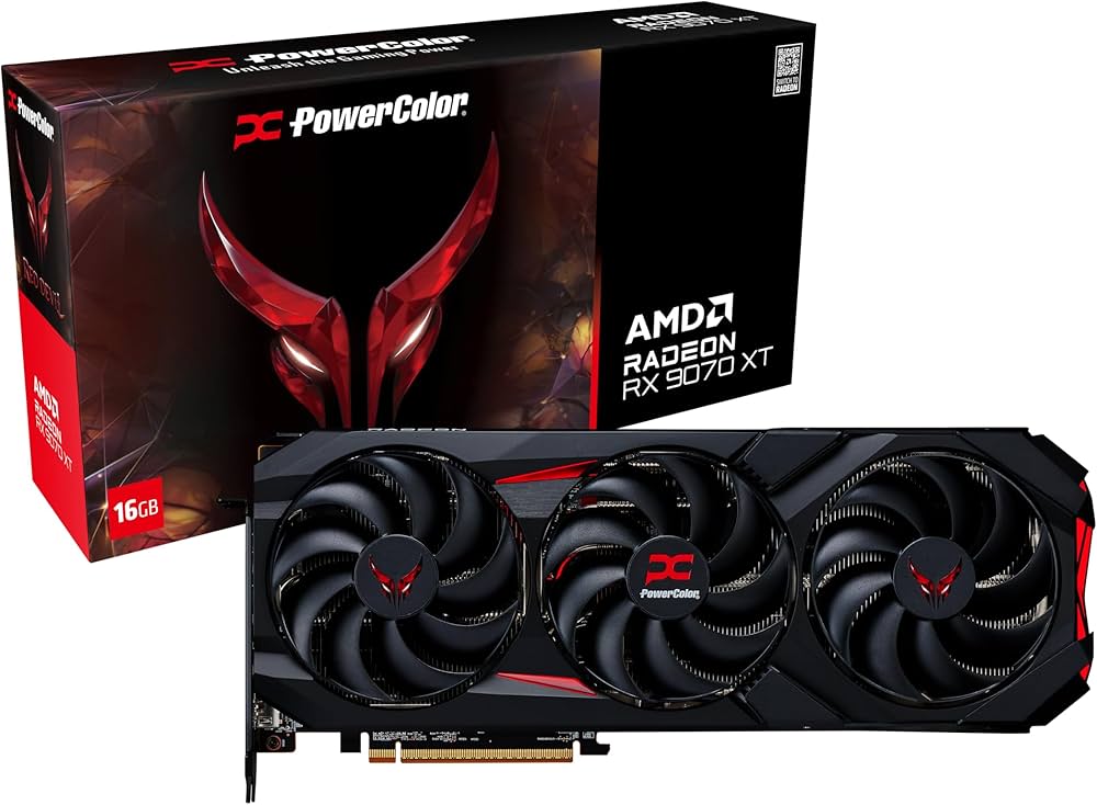Amazon | Power Color AMD Radeon RX9070XT 搭載 グラフィックボード