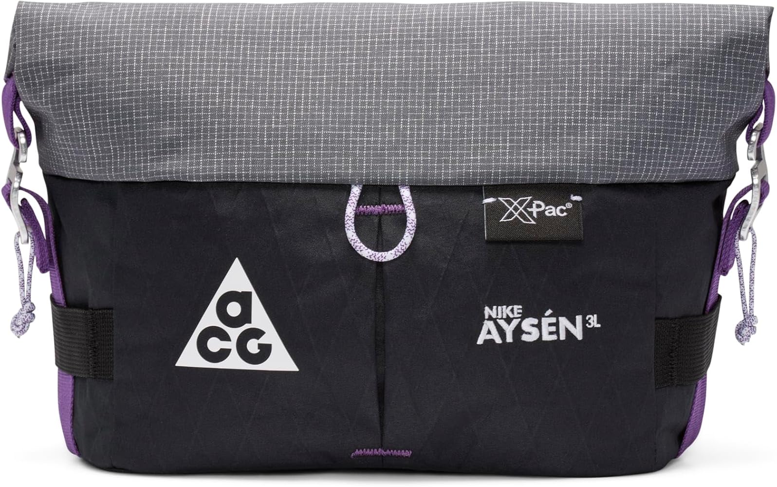 Amazon.com | Nike ACG Aysén Fanny Pack (3L), Black/Cool Grey/White