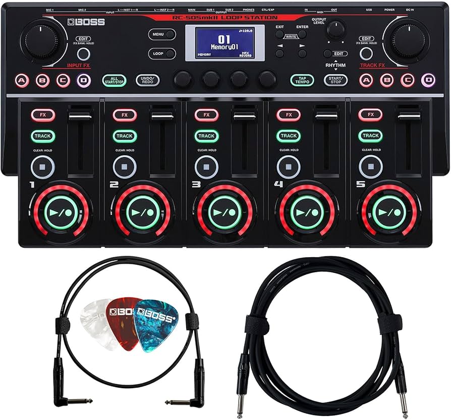 Amazon.com: Boss RC-505 MkII Loop Station Bundle with Gearlux