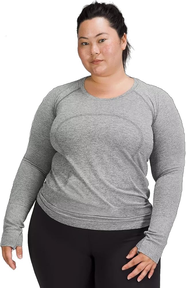 Amazon.com: Lululemon Swiftly Tech Long Sleeve Crew (Slate, 2