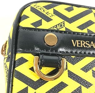 Amazon | [Versace] (ヴェルサーチ) 総ロゴ ラグレカ スクレア メイク