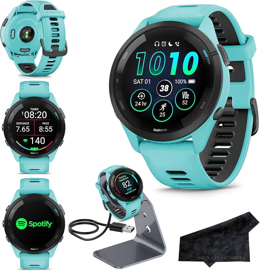Amazon.com: Garmin Forerunner 265 Advanced Multisport Touchscreen