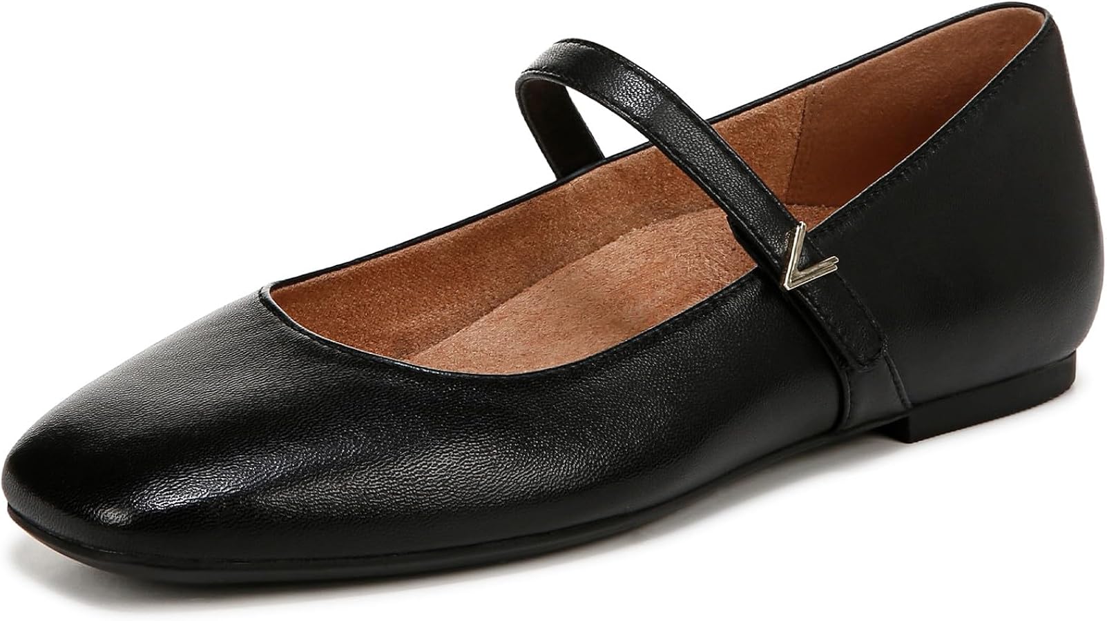 Amazon.com | Vionic Womens Alameda Mary Jane Flat Black Leather 5