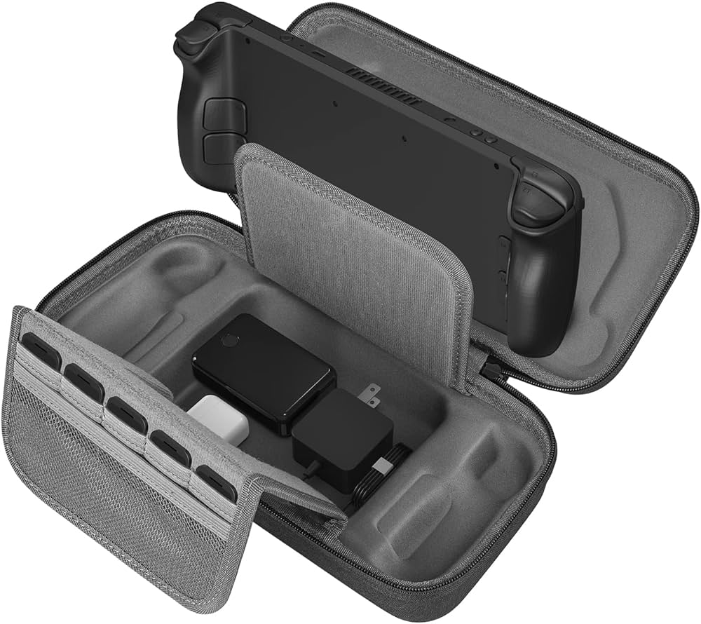 Amazon.com: GEEKRIA Carrying Case Compatible with Steam Deck, Hard