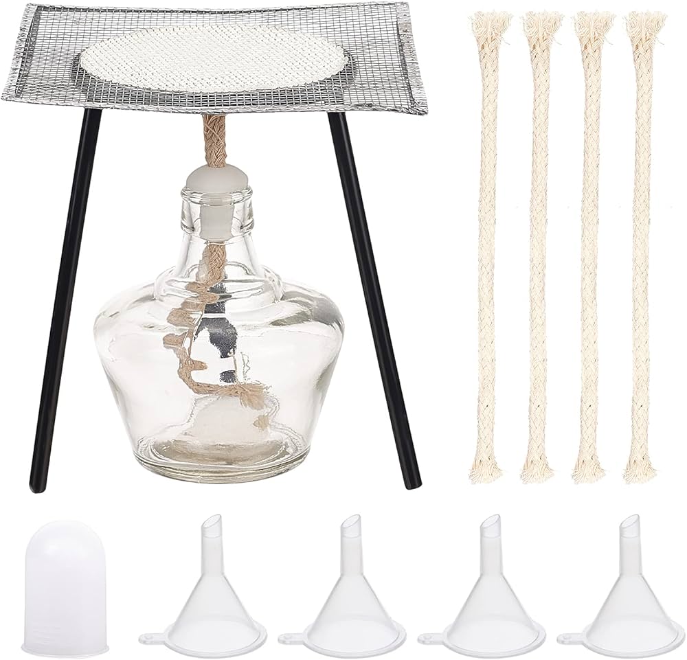 Amazon.co.jp: 12点 アルコールランプ アルコールランプセット 三脚台