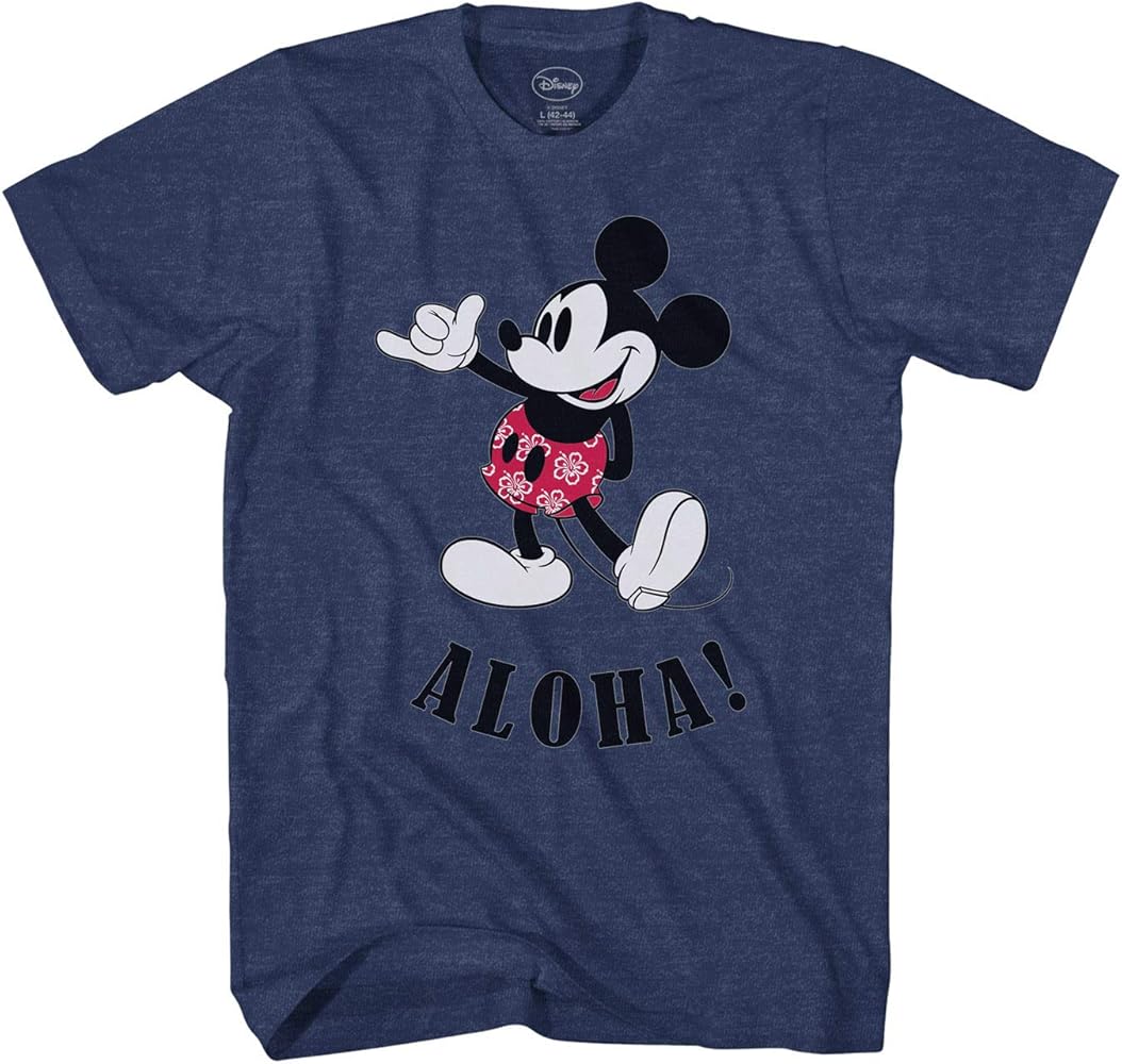 K68DisneyディズニーミッキーマウスプリントTeeライトブルー Disney