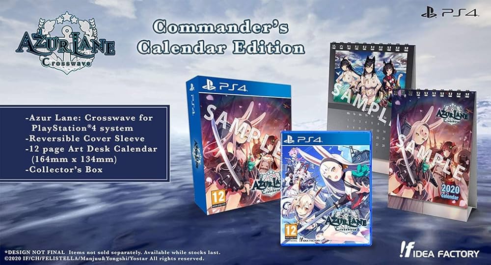 Amazon.com: Azur Lane: Crosswave (Commander's Calendar Edition