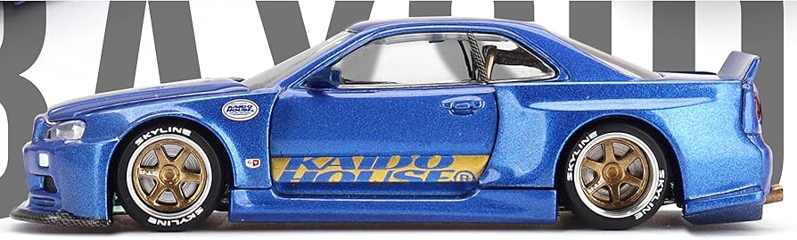Amazon.com: Kaido House Nissan Skyline GT-R (R34) Kaido Works