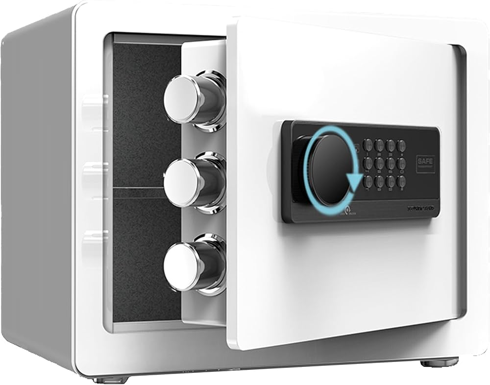 Amazon.co.jp: GIRGBE【2024強化版】家庭用 暗証番号 26L 金庫 床・壁