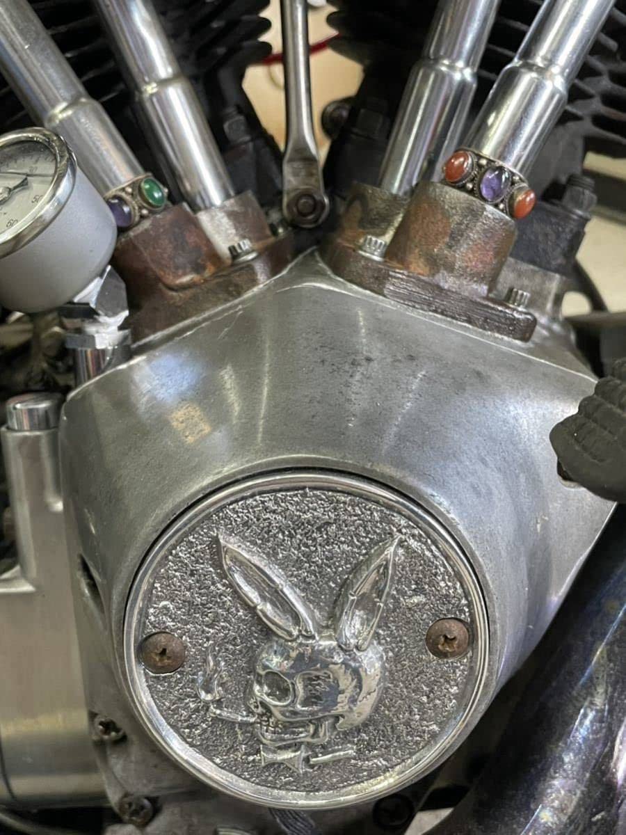 Amazon | ハーレー エンジン ポイントカバー FX ショベル ショベル