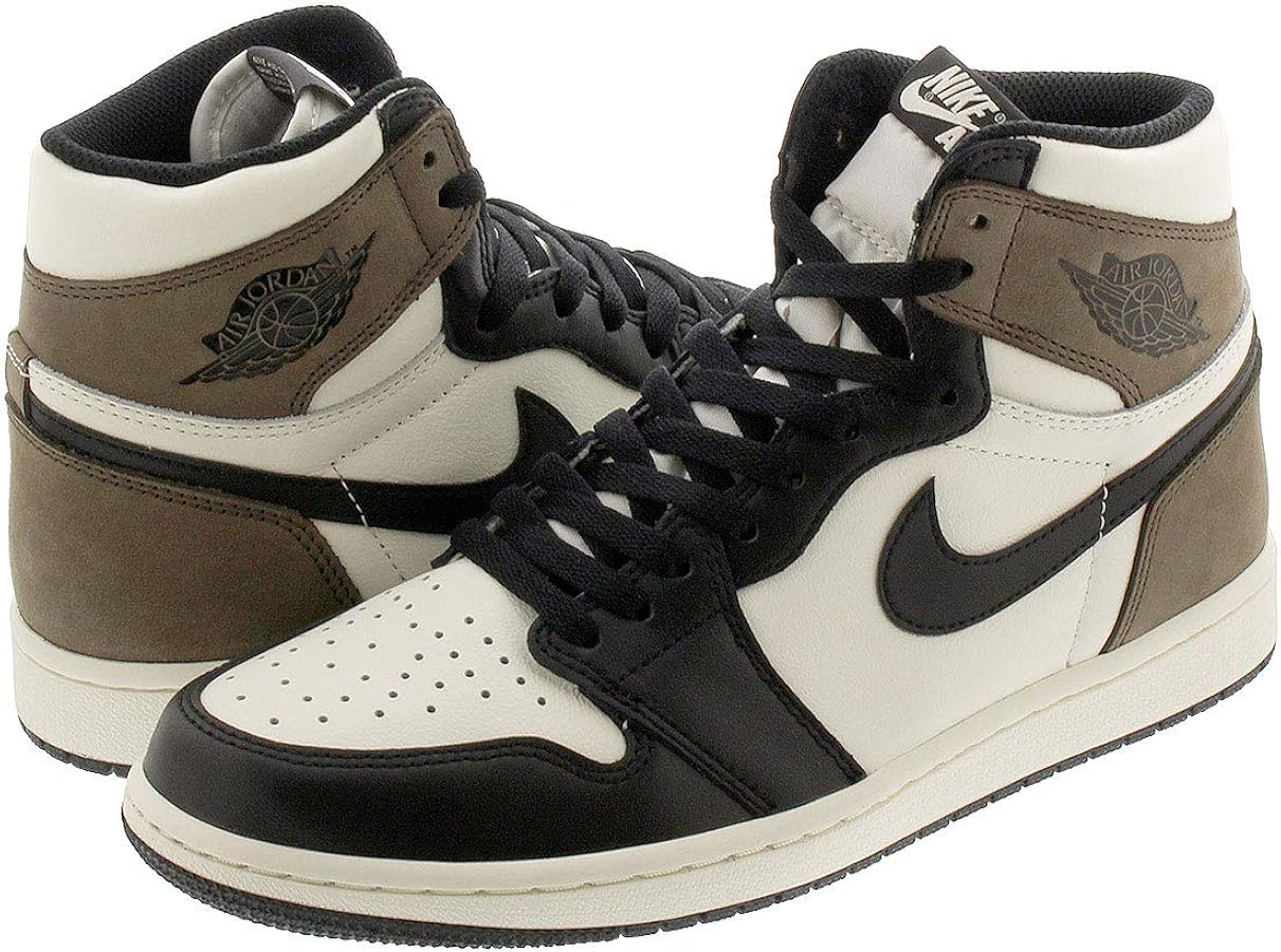 Amazon | [ナイキ] AIR JORDAN 1 RETRO HIGH OG SAIL/DARK MOCHA/BLACK