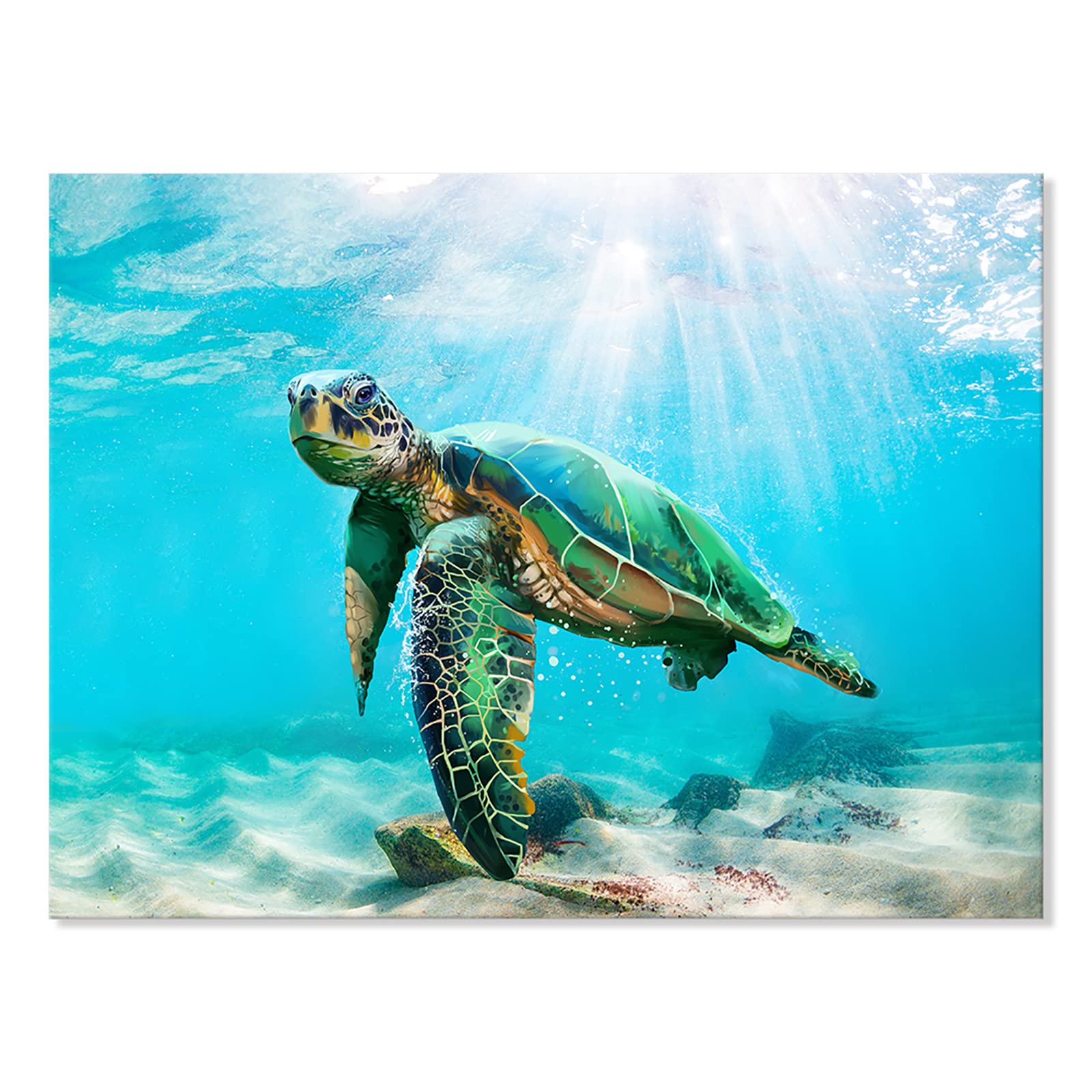 ウージ染め タペストリー ウミガメ ウージタペストリー＆のれん