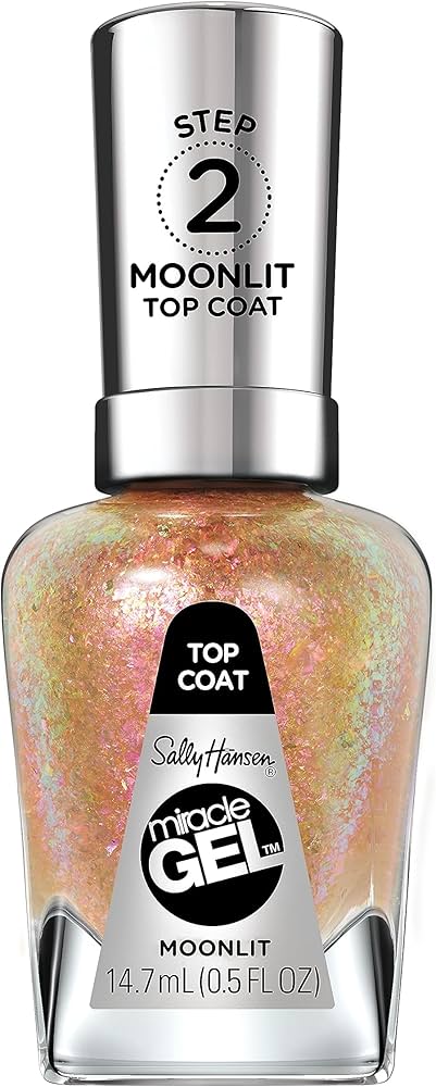 Sally Hansen - Miracle Gel Top Coat Activator, 2 Step Gel-like