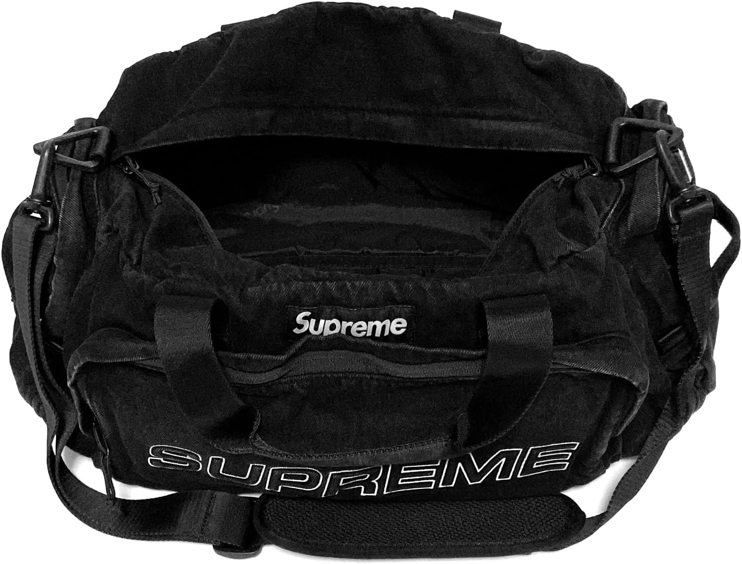 Amazon | (シュプリーム) Supreme メンズ デニムダッフルバッグ Denim