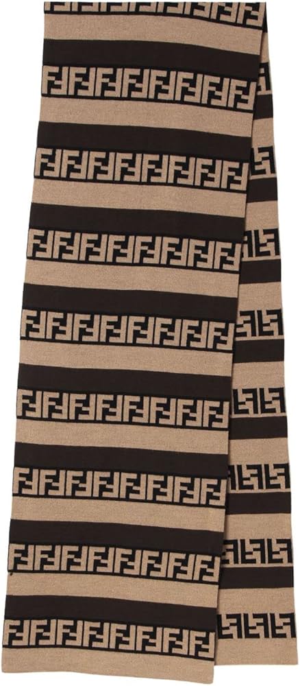 Amazon | [フェンディ] マフラー メンズ レディース ブランド FXS124