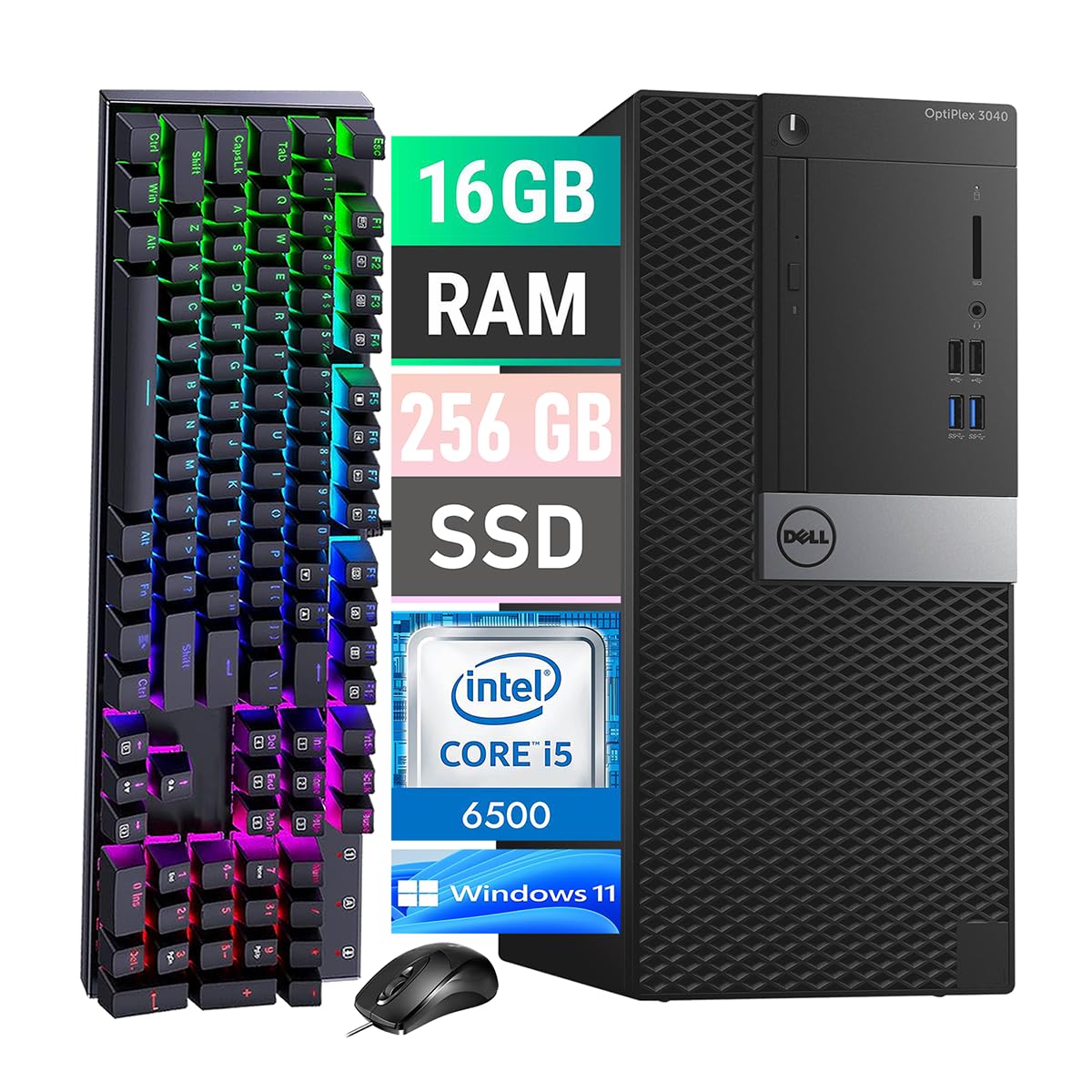 Amazon.com: Dell Optiplex 3040 Mini Tower PC Desktop Computers