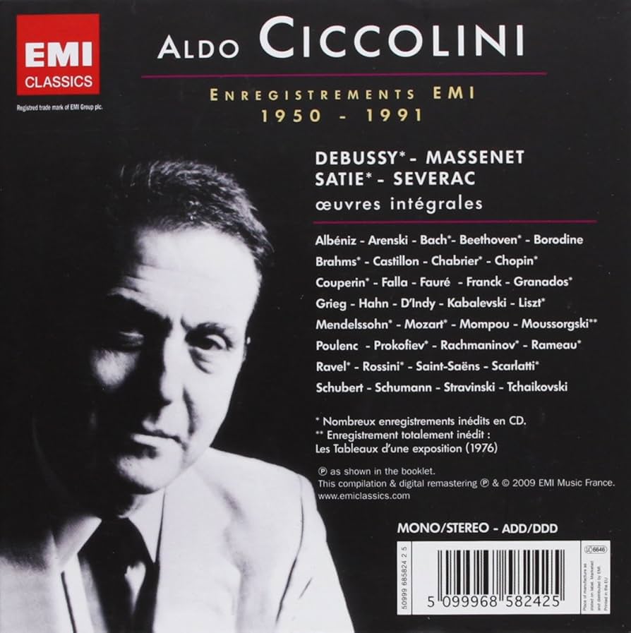 Amazon.co.jp: Aldo Ciccolini: The Emi Recording 1950-1991 [CD, Box
