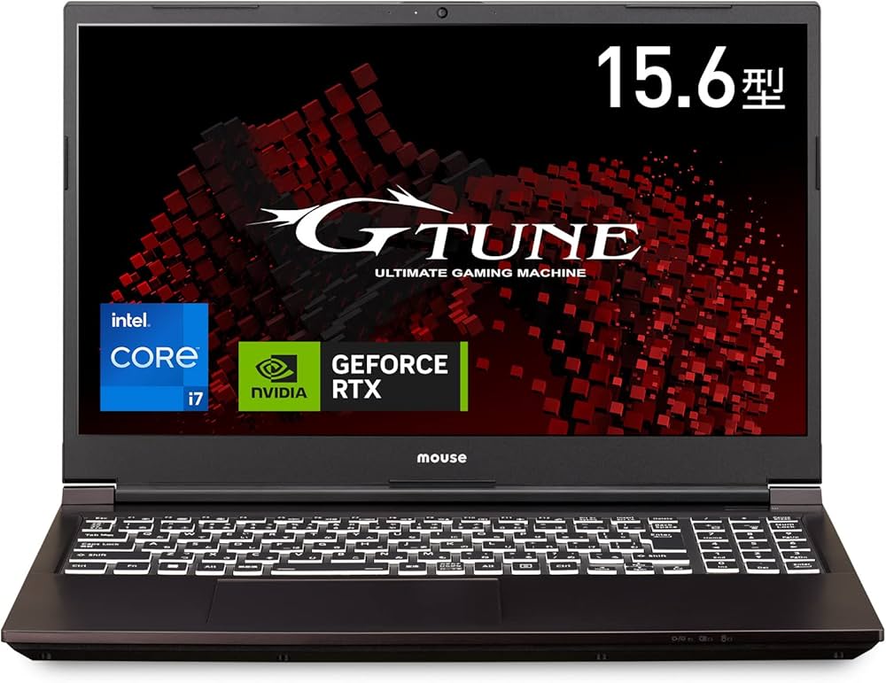 Amazon.co.jp: mouse 【ゲーミング】 ノートパソコン G-tune 15.6