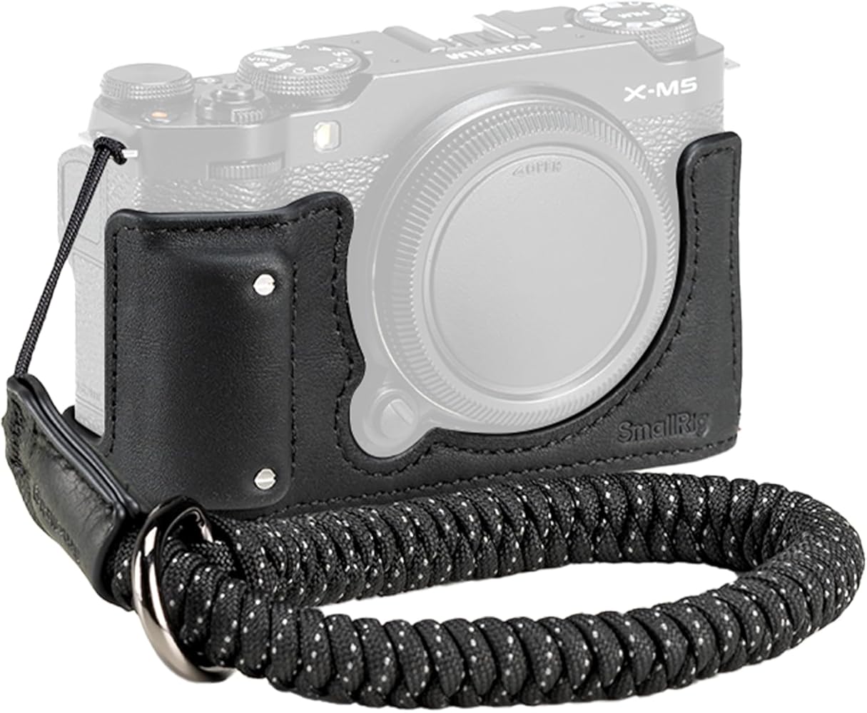 Amazon.com : SMALLRIG X-M5 Leather Half Case Kit for FUJIFILM X-M5