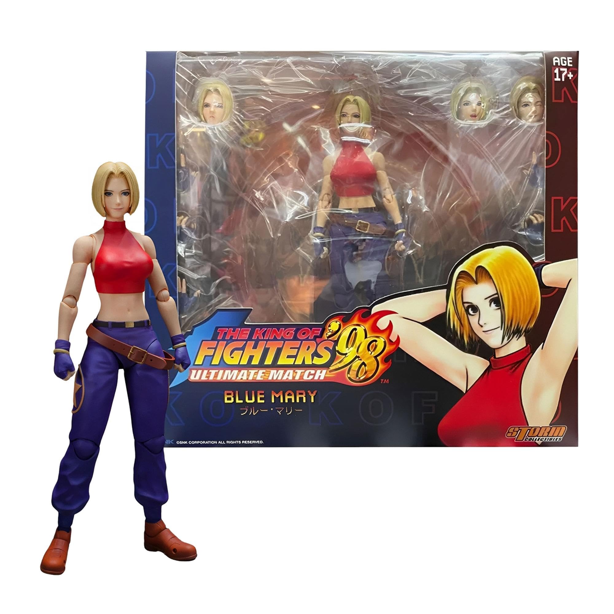 Amazon.com: Storm Collectibles - King of Fighters '98 - Blue Mary