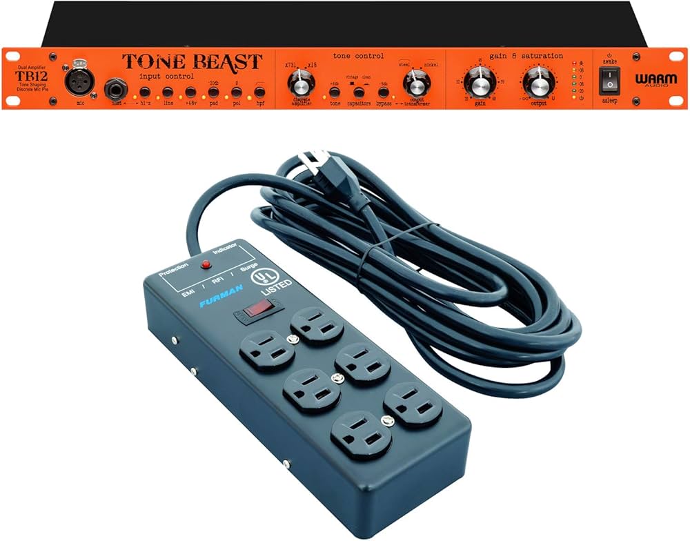 Amazon.co.jp: Warm Audio TB12 Tone Beast マイクロフォン プリアンプ