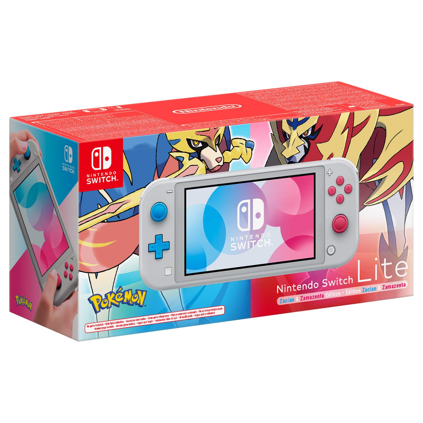 Amazon.com: Nintendo Switch Lite - Zacian and Zamazenta Edition
