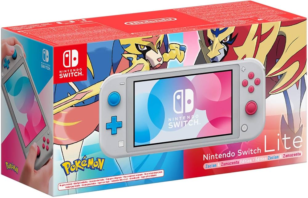 Amazon.com: Nintendo Switch Lite - Zacian and Zamazenta Edition