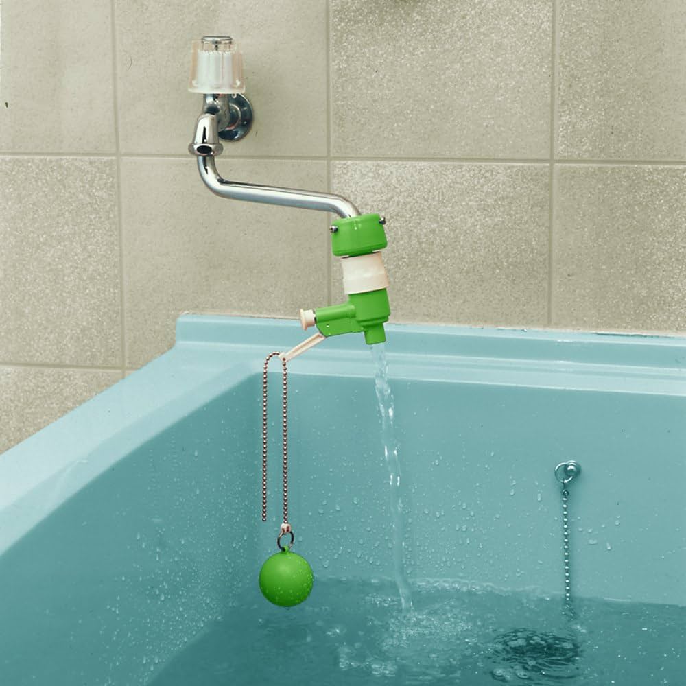 Amazon | タカギ(takagi) バスピッターL 真鍮 研磨 B023LG お風呂 水の