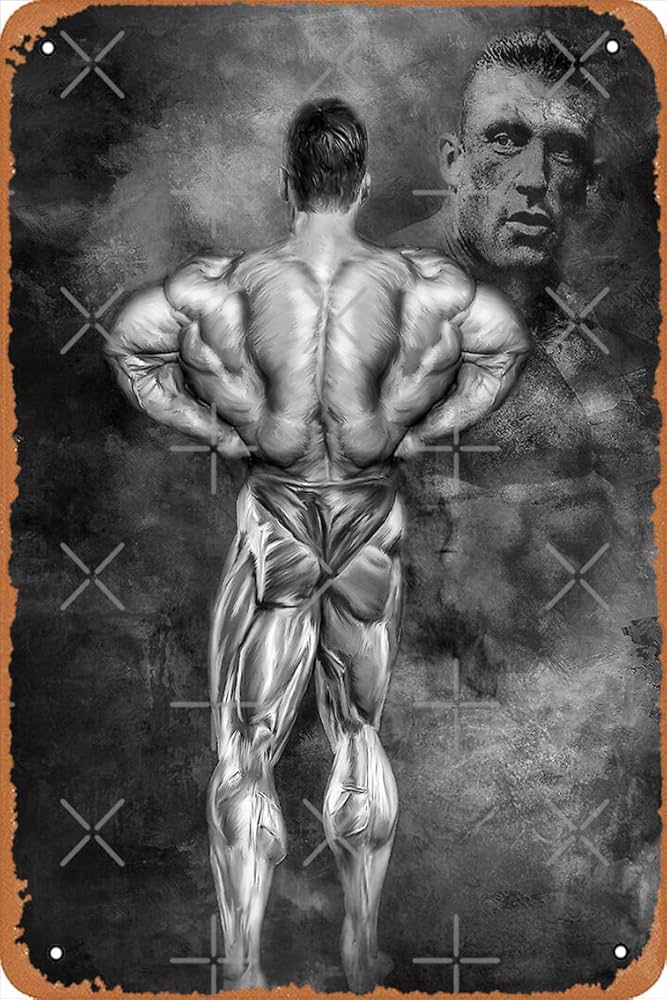 Amazon.co.jp: Dorian Yates Art Mr Olympia ボディービルディング