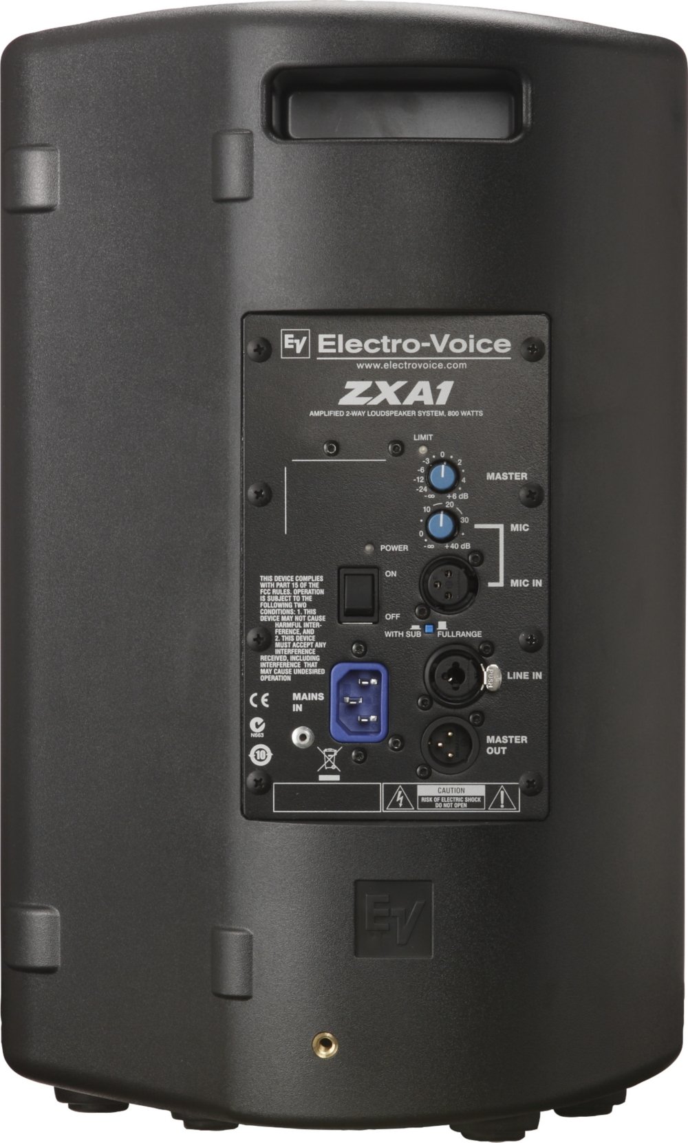 Amazon.co.jp: Electro-Voice ZXA1-90 Powered PA Speaker Black by