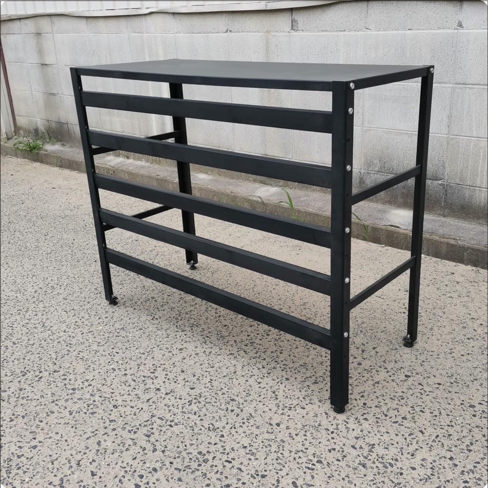 Amazon | 鉄製 エアコン室外機カバー 黒 1個 幅90 奥行38 高さ73 雪 雨