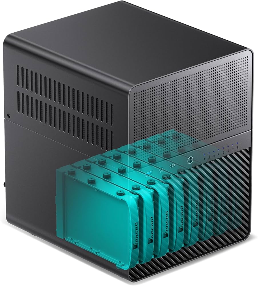Amazon | JONSBO N3 Mini-ITX NAS PCシャーシ ITX コンピューター