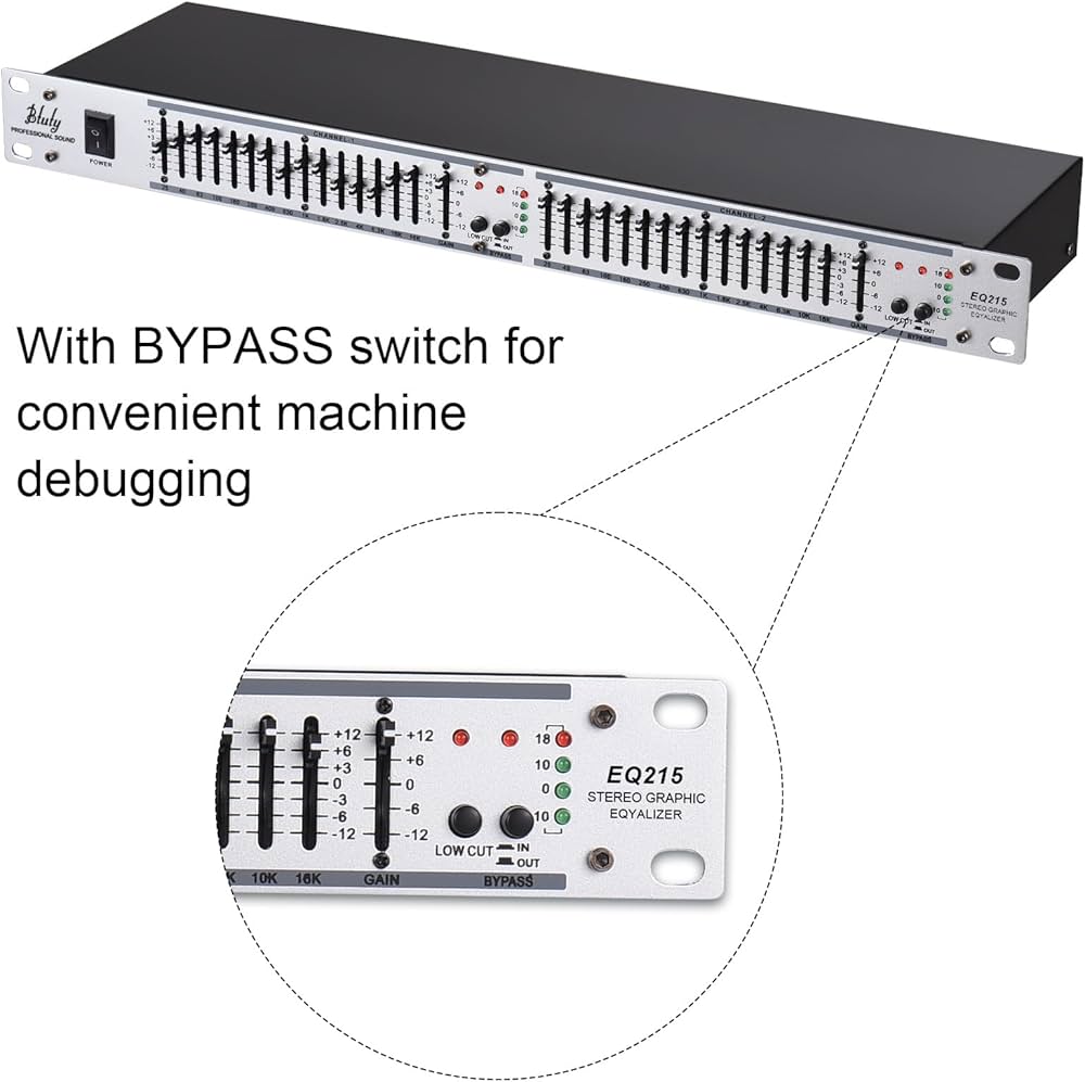 Amazon.co.jp: Btu EQ-215 デュアルチャンネル 15 バンドイコライザー